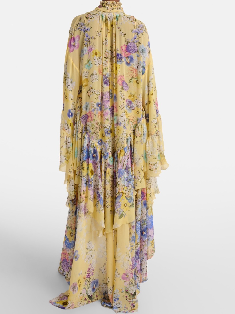 Camilla
Embellished asymmetric silk georgette maxi dress - Picture 2 of 7